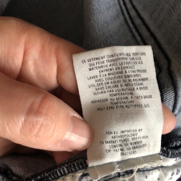 ANTHROPOLOGY Pilcro Script High-Rise Jeans - Picture 14 of 14